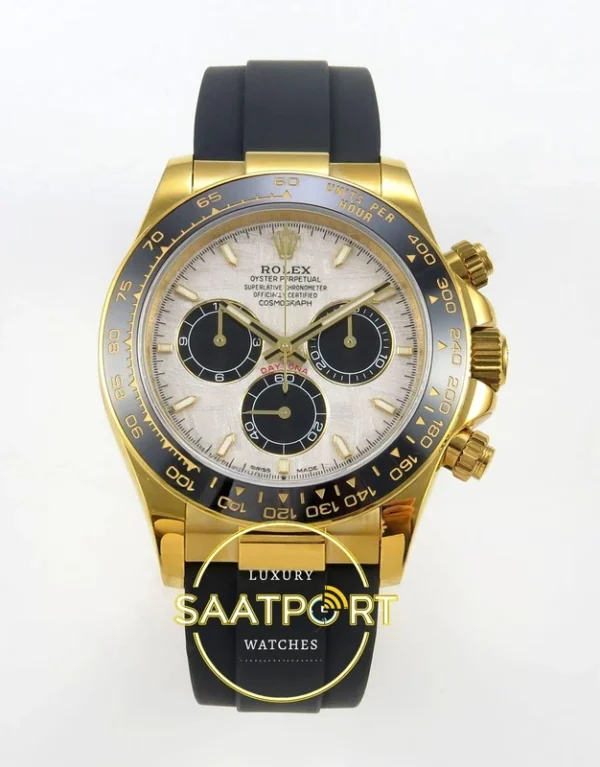 Rolex Daytona 40mm 126518 Meteorite QF Factory Eta Saat karşıdan görünüm