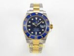 Rolex Submariner 41mm 126613 LB Bluesy Two Tone VSF V2 Eta Saat karşıdan görünüm