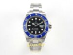 Rolex Submariner 41mm 126618 LB Blue Gold Case Steel Bracelet VSF Factory Eta Saat karşıdan görünüm