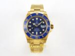 Rolex Submariner 41mm 126618 LB Blue Yellow Gold VSF Factory Eta Saat karşıdan görünüm