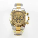 Rolex Daytona 40mm 126503 Yellow Gold VF Factory Eta Saat karşıdan görünüm