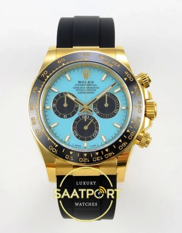 Rolex Daytona 40mm 126518 Tiffany BTF Factory Eta Saat karşıdan görünüm