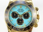 Rolex Daytona 40mm 126518 Tiffany Turquoise Oysterflex ZF Factory Eta Saat yan görünüm