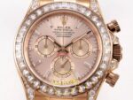 Rolex Daytona 40mm 126595TBR Rose Gold Rose Gold Bracelet QF Factory Eta Saat yan görünüm