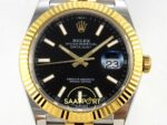 Rolex Datejust 41mm 126333 Black Stick Dial Jubilee VSF V3 Eta Saat yan görünüm