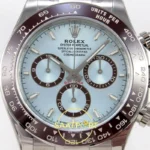 Rolex Daytona 40mm 126506 Ice Blue Stick VSF Factory V3 Eta Saat yan görünüm