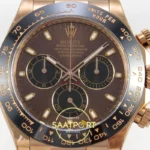 Rolex Daytona 40mm 116515 Brown Black VF Factory Eta Saat yan görünüm