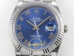 Rolex Datejust 41mm 126334 Blue Roman Dial Jubilee VSF V3 Eta Saat yan görünüm