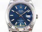 Rolex Datejust 41mm 126334 Blue Stick Dial Jubilee VSF V3 Eta Saat yan görünüm
