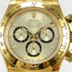 Rolex Daytona 40mm 126508 Yellow Gold QF Factory Eta Saat yan görünüm