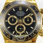 Rolex Daytona 40mm 126518 Black QF Factory V2 Eta Saat yan görünüm