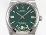 Rolex Oyster Perpetual 36 126000 Green Dial VSF Factory Super Clone ETA yan görünüm