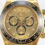Rolex Daytona 40mm 126518 Yellow Gold VF Factory Eta Saat yan görünüm