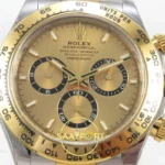 Rolex Daytona 40mm 126503 Yellow Gold VF Factory Eta Saat yan görünüm