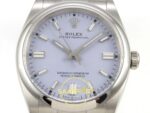 Rolex Oyster Perpetual 36 126000 Lavender Dial VSF Factory Super Clone ETA yan görünüm