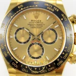 Rolex Daytona 40mm 126518 Yellow Gold BTF Factory Eta Saat yan görünüm