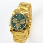 Rolex Daytona 40mm 126508 Green Yellow Gold BTF Factory Eta Saat detay 3