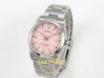 Rolex Oyster Perpetual 36 126000 Pink Dial VSF Factory Super Clone ETA detay 3