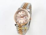 Rolex Datejust 41mm 126331 RG Diamonds Dial Jubilee VSF V3 Eta Saat detay 3