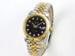 Rolex Datejust 41mm 126333 Black Diamonds Dial Jubilee VSF V3 Eta Saat detay 3