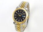 Rolex Datejust 41mm 126333 Black Stick Dial Jubilee VSF V3 Eta Saat detay 3