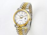 Rolex Datejust 41mm 126333 White Stick Dial Jubilee VSF V3 Eta Saat detay 3
