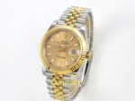 Rolex Datejust 41mm 126333 YG Stick Dial Jubilee VSF V3 Eta Saat detay 3