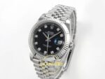 Rolex Datejust 41mm 126334 Black Diamonds Dial Jubilee VSF V3 Eta Saat detay 3