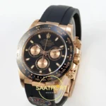 Rolex Daytona 40mm 116515 Black Rose Gold VF Factory Eta Saat detay 3