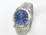 Rolex Datejust 41mm 126334 Blue Diamonds Dial Jubilee VSF V3 Eta Saat detay 3