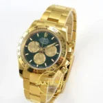 Rolex Daytona 40mm 126508 Green Yellow Gold QF Factory Eta Saat detay 3