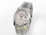 Rolex Datejust 41mm 126334 White MOP Diamonds Dial Jubilee VSF V3 Eta Saat detay 3