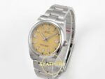 Rolex Oyster Perpetual 36 126000 Beige Dial VSF Factory Super Clone ETA detay 3