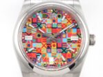 Rolex Oyster Perpetual 41mm 134300 Multicolor VSF Factory Eta Saat detay 3