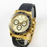 Rolex Daytona 40mm 126518 Yellow Gold QF Factory V2 Eta Saat detay 3