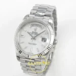 Rolex Day Date 228239 Beyaz Sedef Taşlı 40mm VSF V2 detay 3