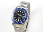 Rolex Submariner 41mm 126618 LB Blue Gold Case Steel Bracelet VSF Factory Eta Saat detay 3
