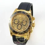Rolex Daytona 40mm 126518 Yellow Gold VF Factory Eta Saat detay 3