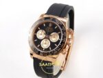 Rolex Daytona 40mm 126515 Black Rose Gold Oysterflex ERF Factory Eta Saat detay 3