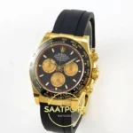 Rolex Daytona 40mm 126518 Black Yellow Gold BTF Factory Eta Saat detay 3