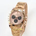 Rolex Daytona 40mm 126505 Rose Gold Black Rose Gold BTF Factory Eta Saat detay 3