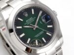 Rolex Datejust 41mm 126300 Ombre Green Smooth Oyster VSF Factory Super Clone ETA detay 4
