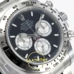 Rolex Daytona 40mm 126509 Black Silver Stick BTF Factory Eta Saat detay 4