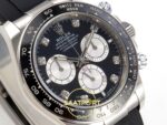 Rolex Daytona 40mm 126519 Black Silver Diamonds Oysterflex ERF Factory Eta Saat detay 4