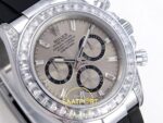 Rolex Daytona 40mm 126539TBR Gray Oysterflex QF Factory Eta Saat detay 4