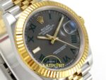 Rolex Datejust 41mm 126333 Gray Roman Dial Jubilee VSF V3 Eta Saat detay 4