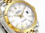 Rolex Datejust 41mm 126333 White Stick Dial Jubilee VSF V3 Eta Saat detay 4