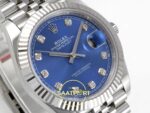 Rolex Datejust 41mm 126334 Blue Diamonds Dial Jubilee VSF V3 Eta Saat detay 4