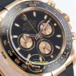 Rolex Daytona 40mm 116515 Black Rose Gold VF Factory Eta Saat detay 4