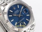 Rolex Datejust 41mm 126334 Blue Stick Dial Jubilee VSF V3 Eta Saat detay 4